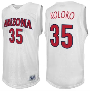 Arizona Wildcats Christian Koloko Screen Print Jersey