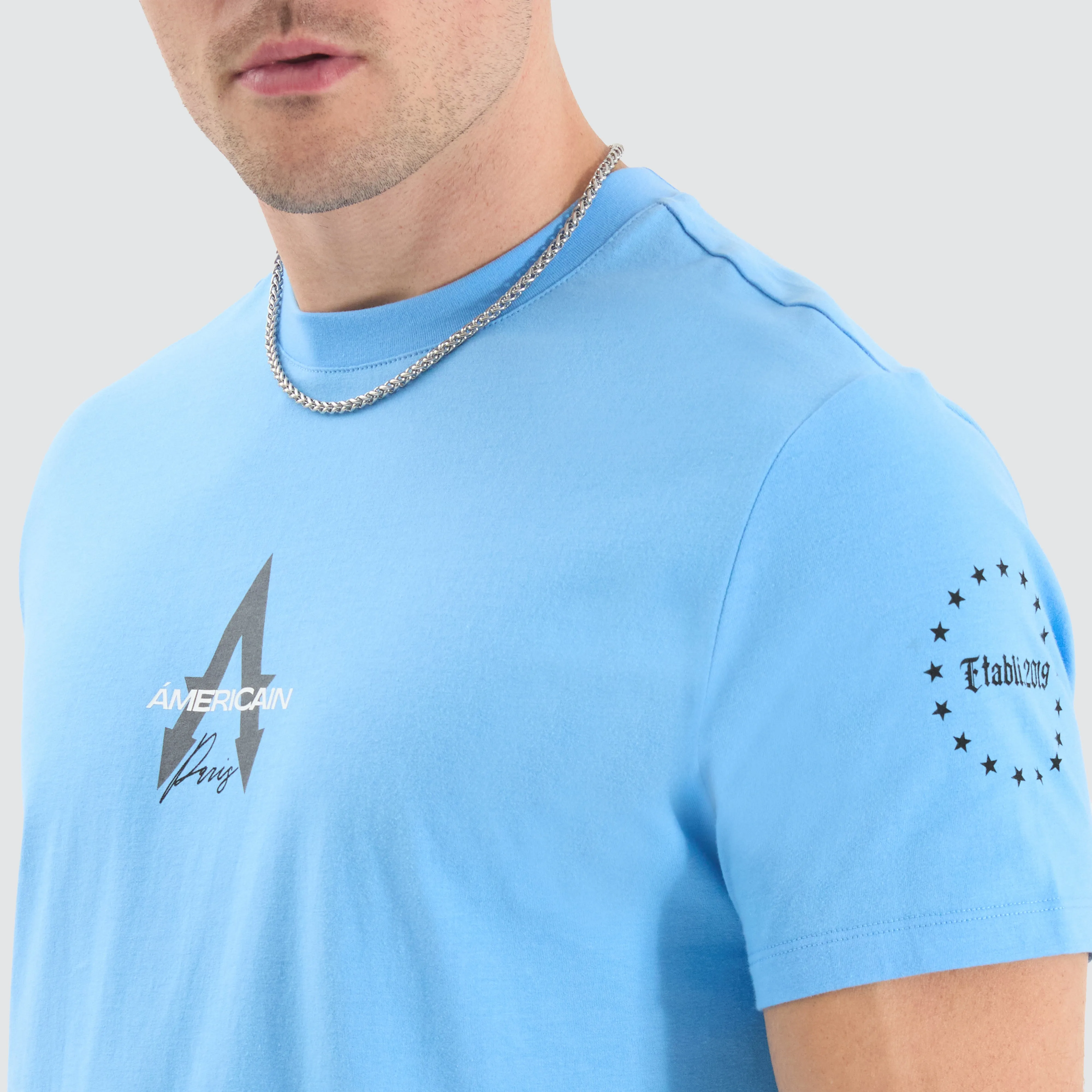 Ascension Dual Curved Tee Boy Blue