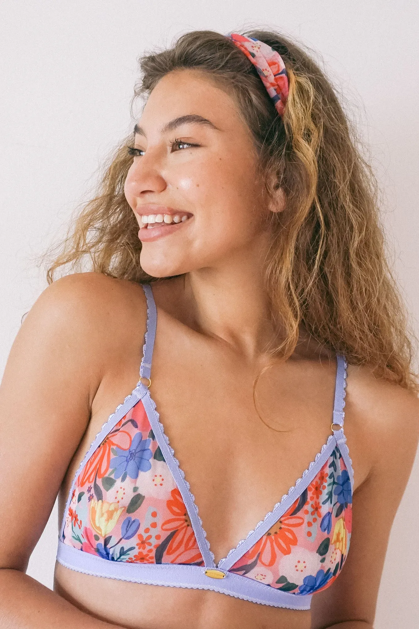 Brandy Triangle Bralette