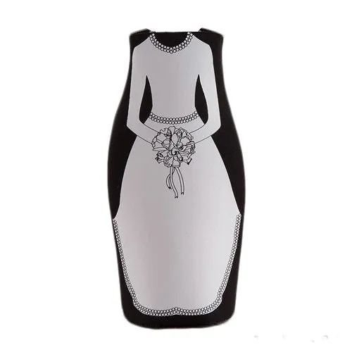 Bride or Groom Glass Bottle Holder Kozy