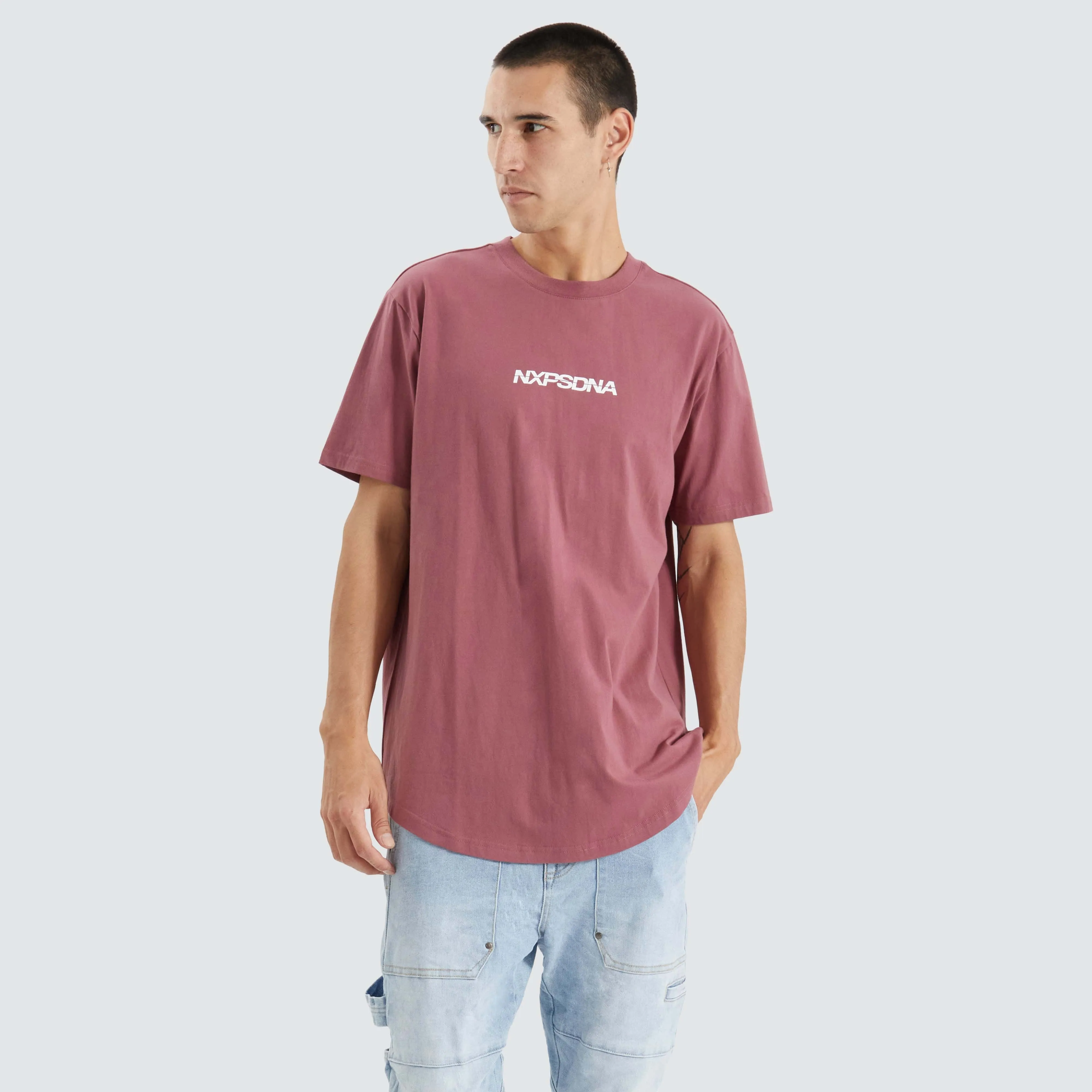 Drayton Dual Curved Tee Renaissance Red