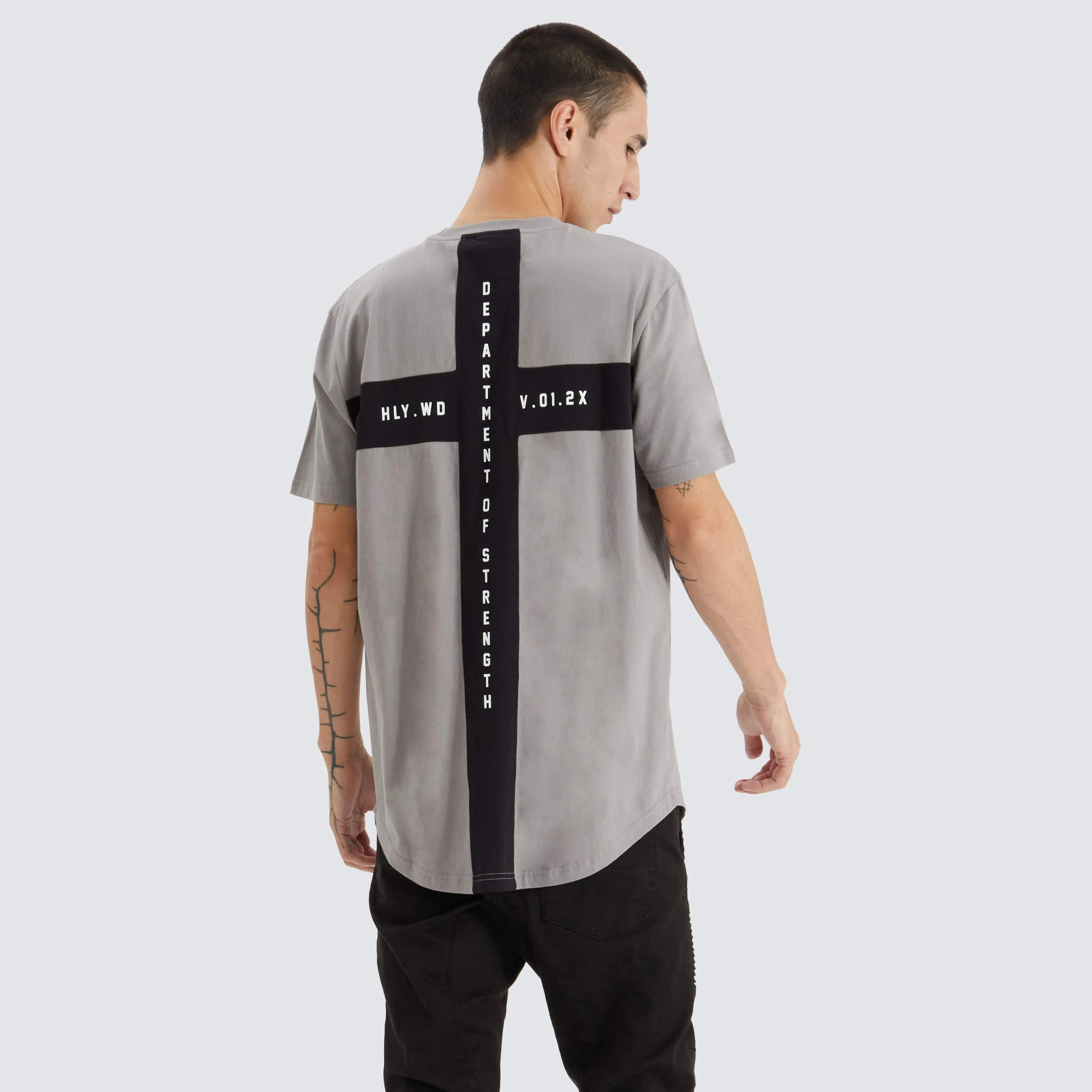Fairplay Dual Curved Tee Frost Grey