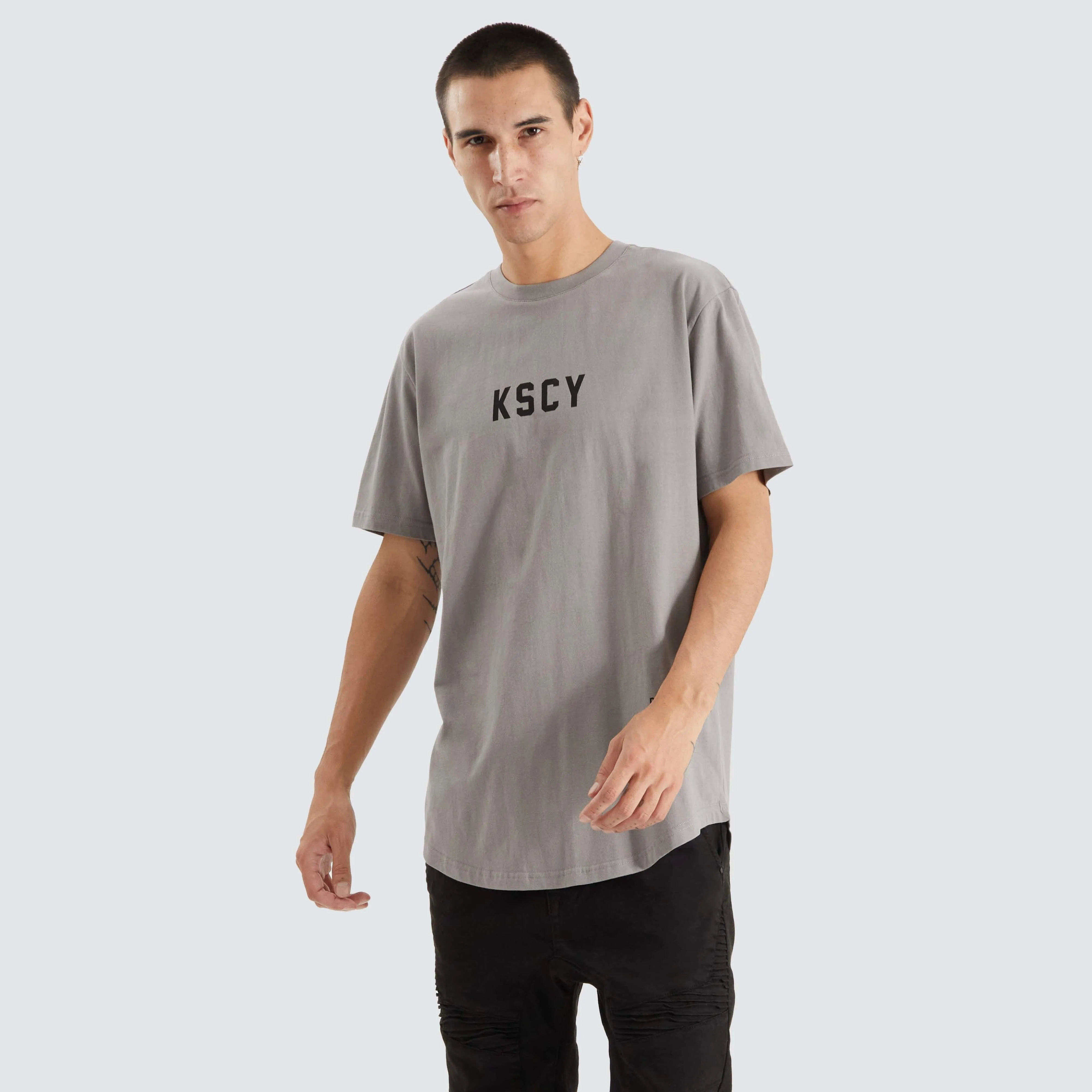 Fairplay Dual Curved Tee Frost Grey