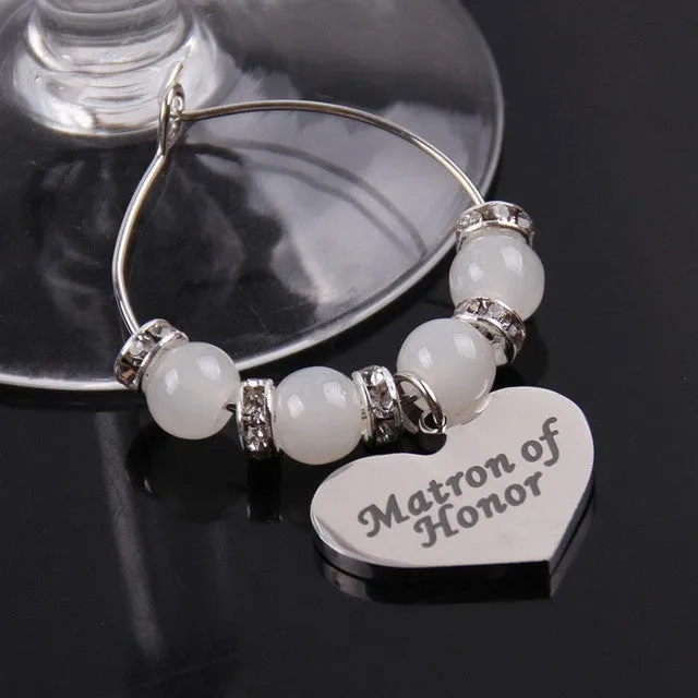 FENGRISE Luxurious Wedding Decoration Table Goblet Champagne Wine Glass Charms Cup Centerpieces Accessories Party Supplies