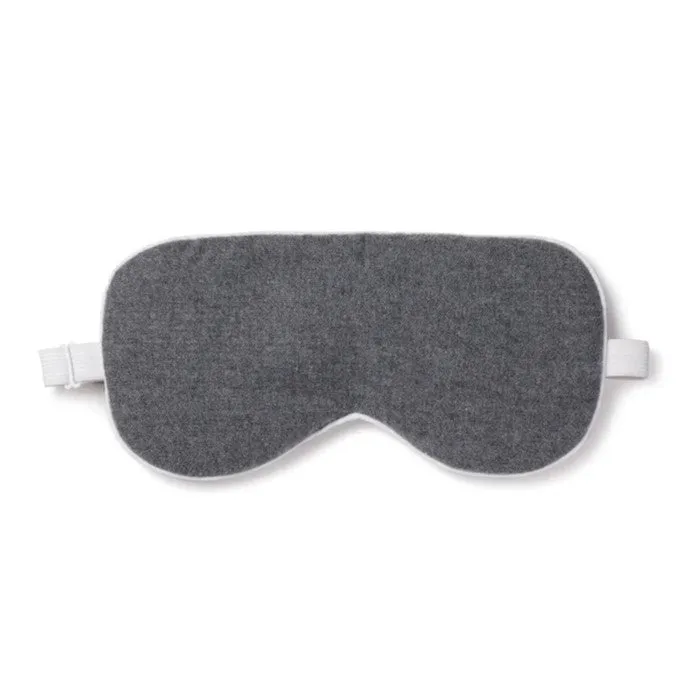 Grey Flannel Traditional Sleep Mask