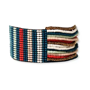 Ink and Alloy Charlie stretch bracelet preppy