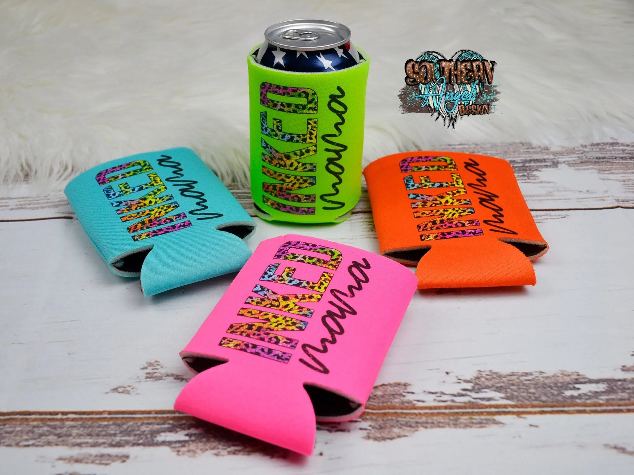Inked Mama Can Cooler