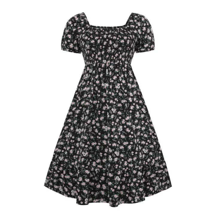 JOSIANE- Romantic Floral Dress