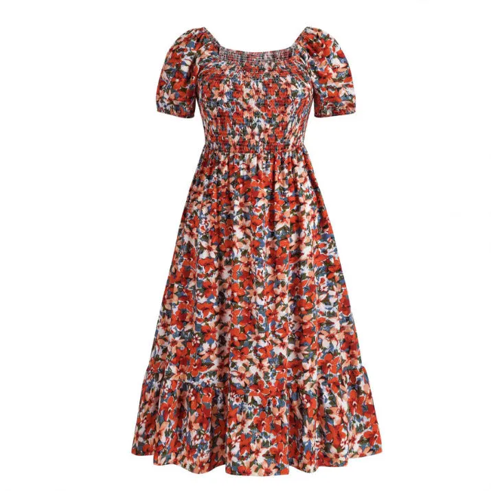 JOSIANE- Romantic Floral Dress