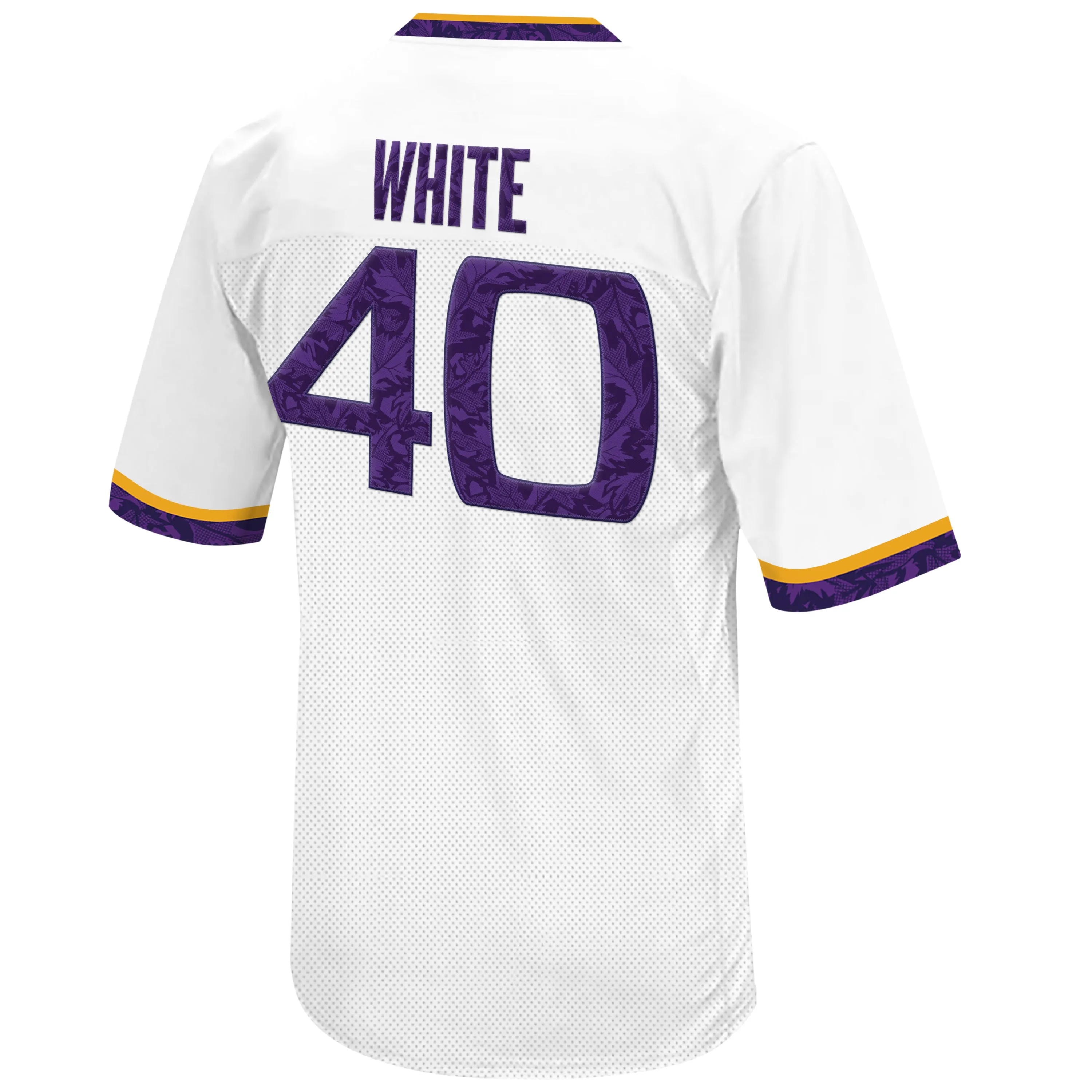 LSU Tigers Devin White Throwback Jersey