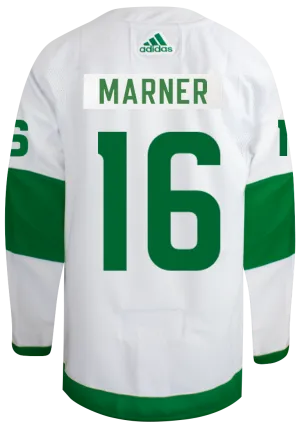 Maple Leafs Adidas Men's Authentic 2024 St Pats Jersey - MARNER