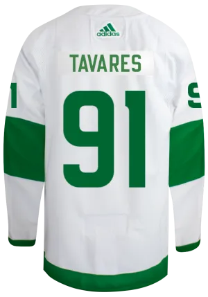 Maple Leafs Adidas Men's Authentic 2024 St Pats Jersey - TAVARES