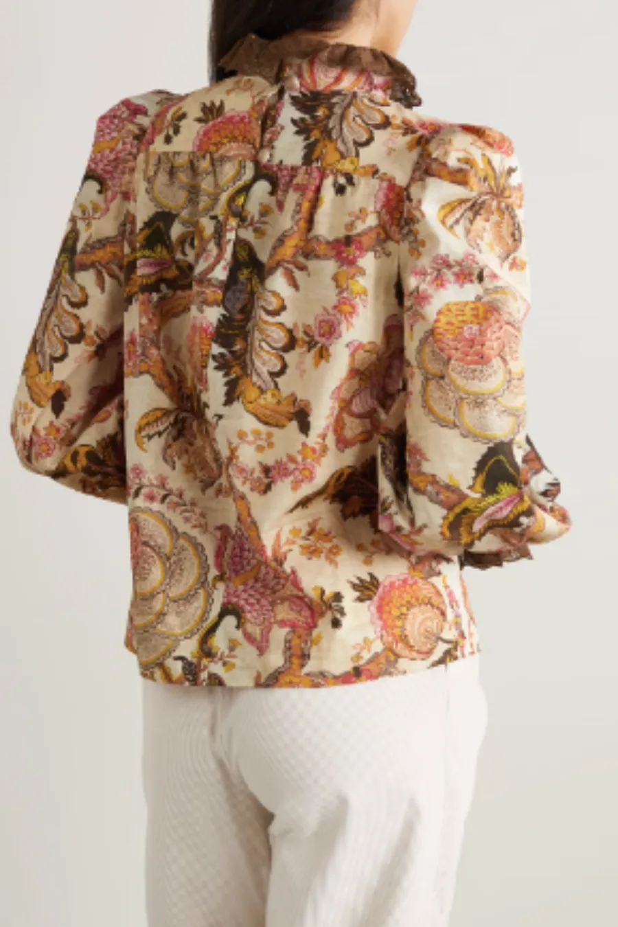Margot Blouse Indienne Arbre Print