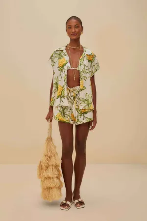 Off-White Delicate Pineapple Short
