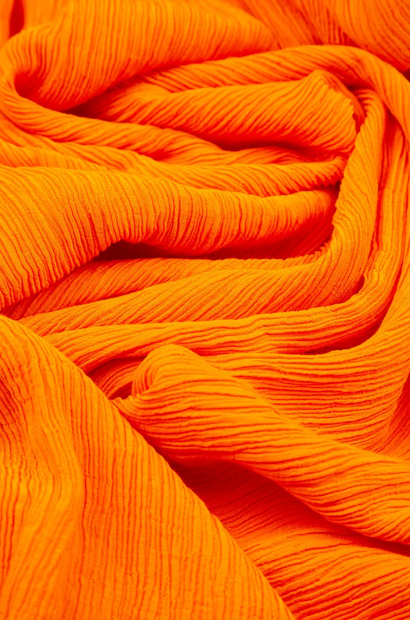 Romantic Goldfish Silk Viscose Dress