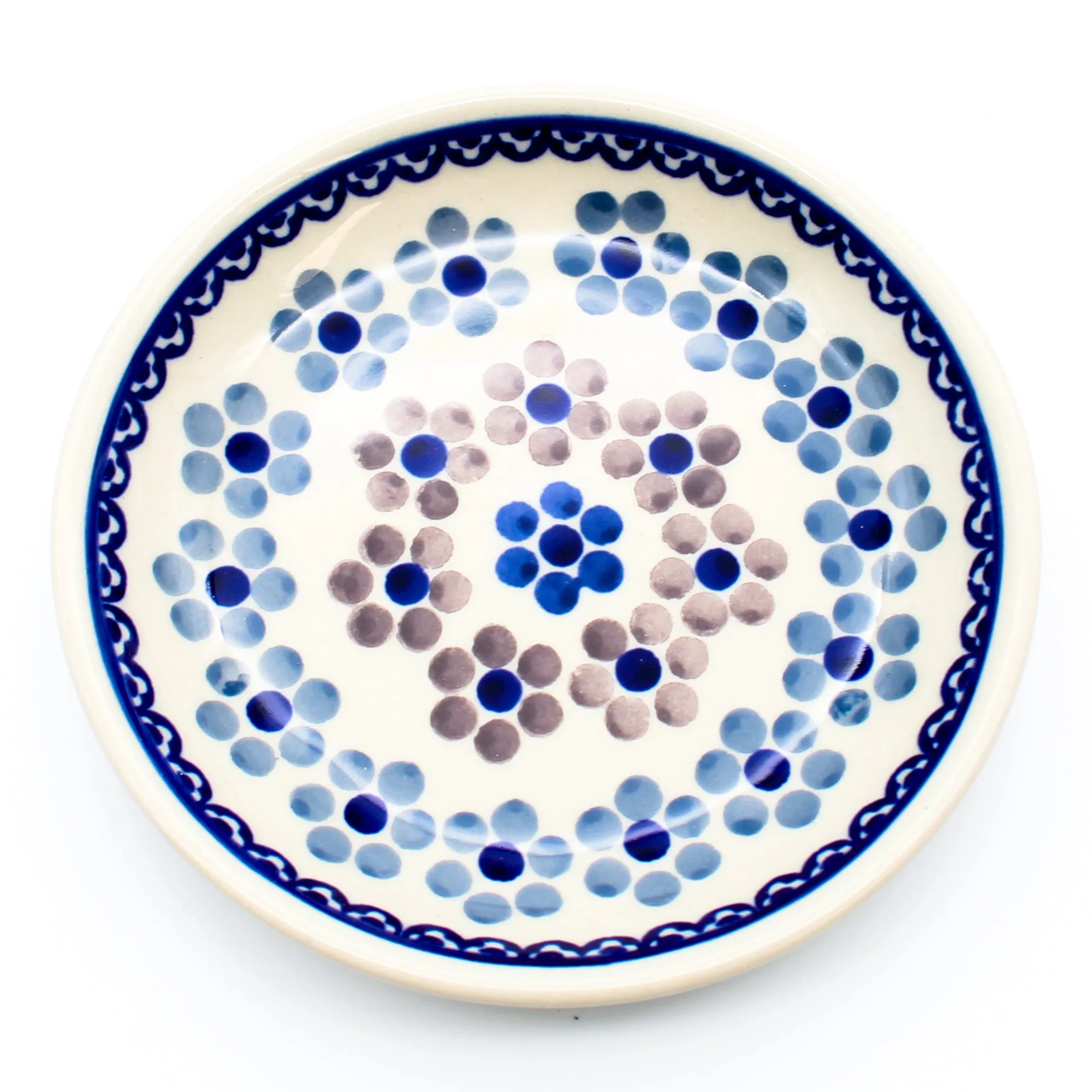 Teabag Plate in Simple Daisy