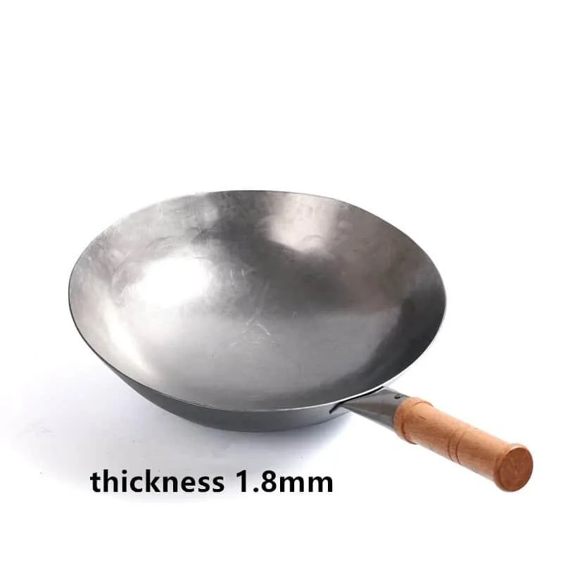 Traditional Iron Wok Pan
