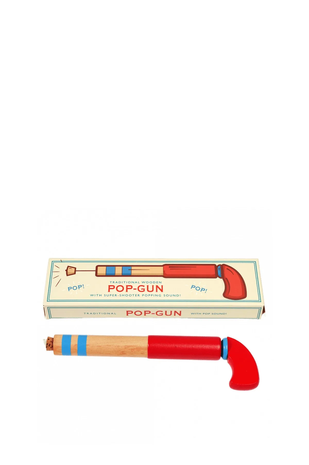 Traditional Wooden Pop-Gun