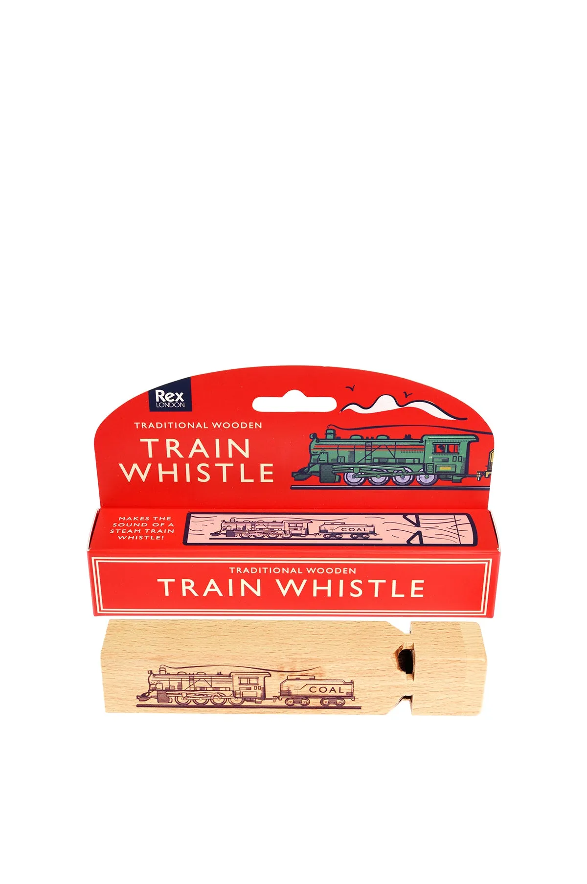 Traditional Wooden Train Whistle