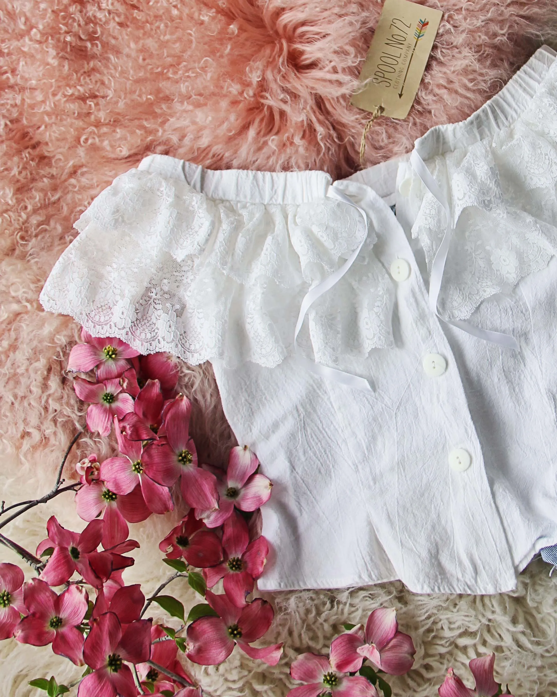 Vintage Lace Romantic Top